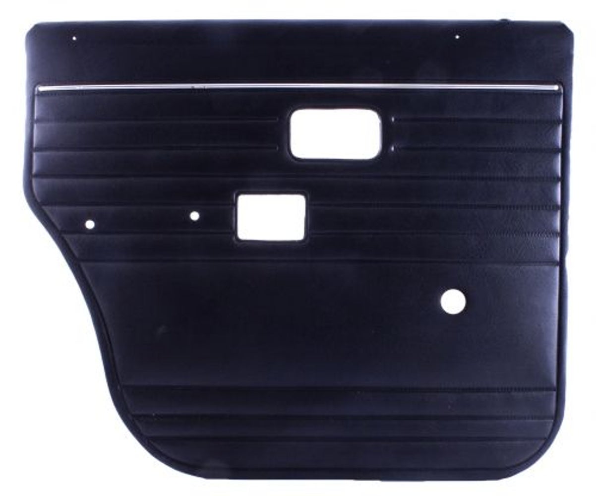 Türverkleidung links hinten schwarz