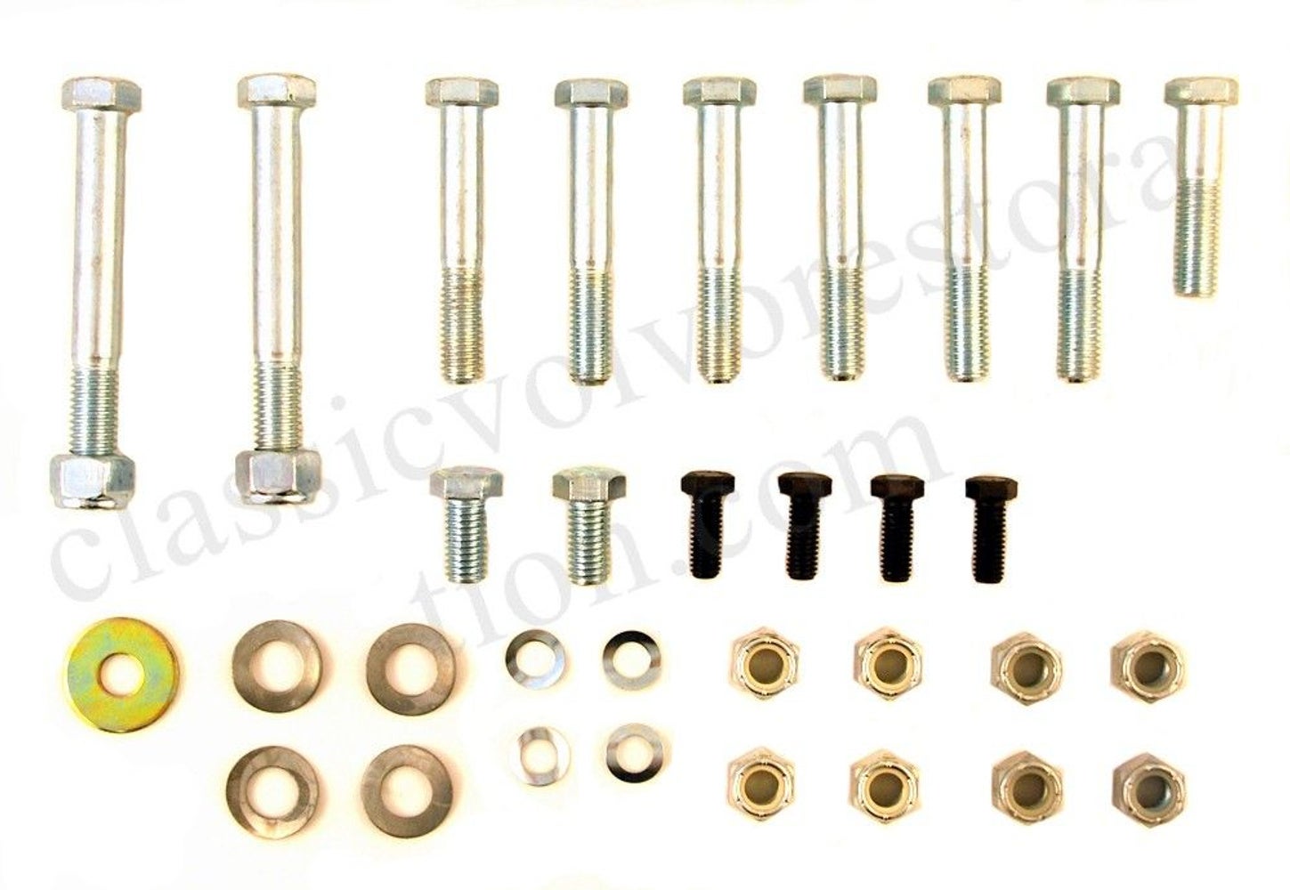 Mounting kit rear axle