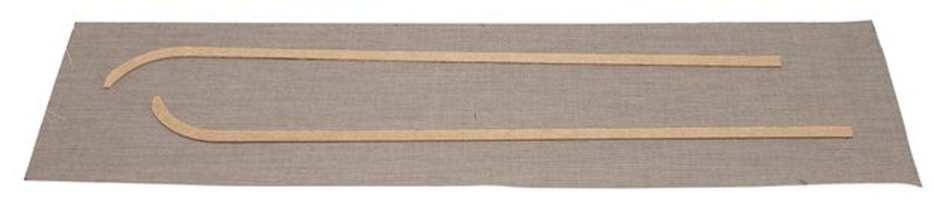 Panneaux de montant B pour Volvo PV544A 1958-60, gris-noir