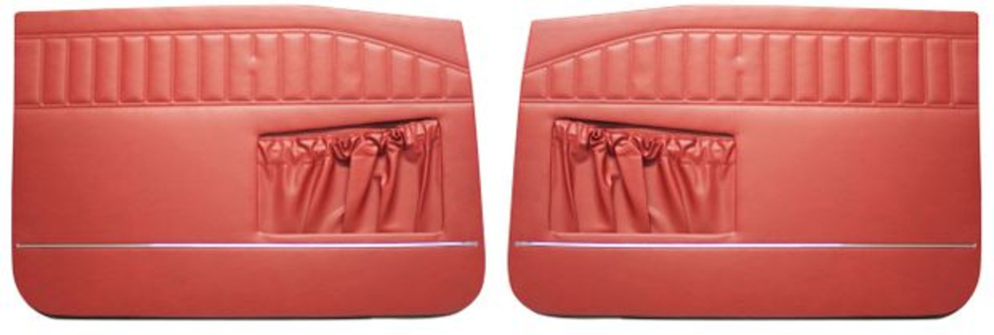 Dörrpaneler Volvo Amazon Kombi 1969 röd fram