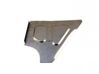 Blech unter Rücksitz Rechts