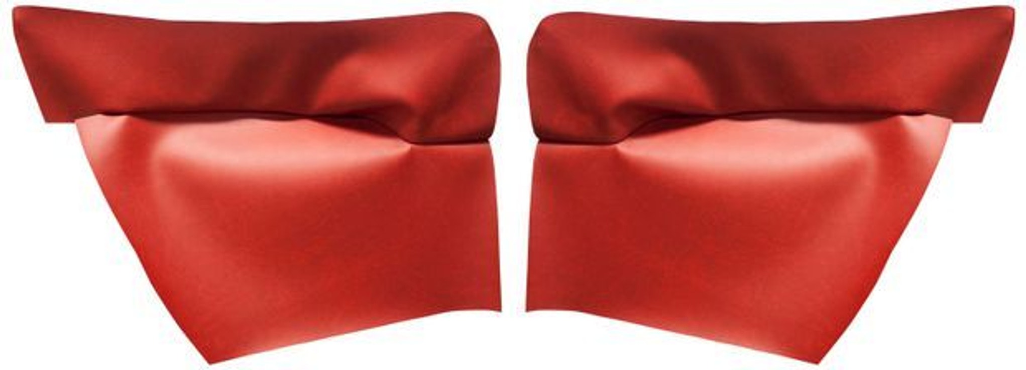 Bagbeklædning til Volvo PV544, Duett, 1963-64, rød