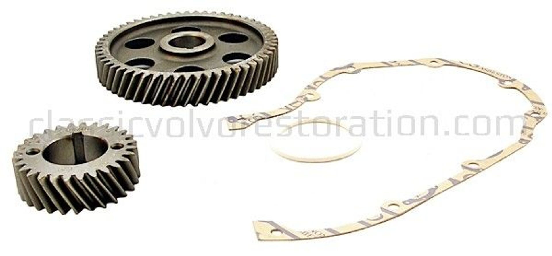 Kit de pignons d'arbre à cames en acier pour Volvo B18, B20, B30