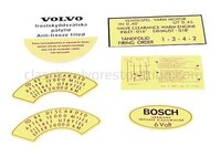 Aufklebersatz Volvo B16B