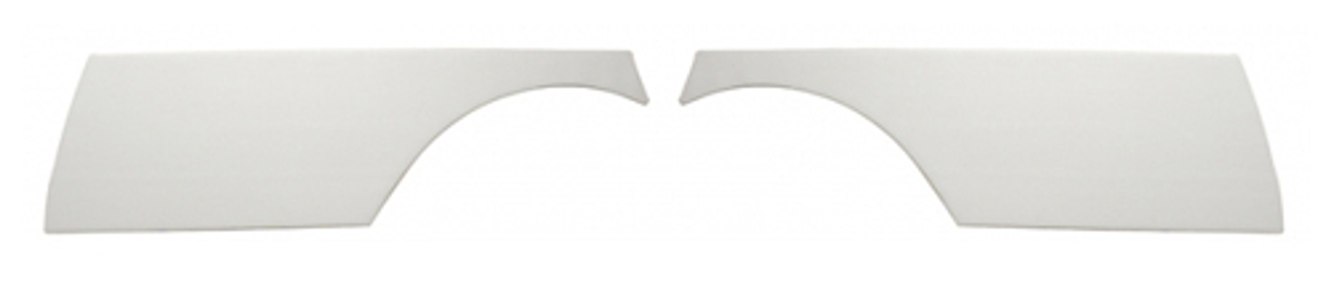 Sidepanel Volvo Amazon Wagon bagagerum Grå