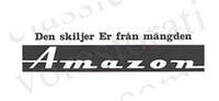 Decal Volvo Amazon "Den skiljer er från..."