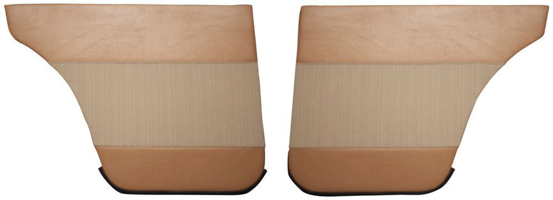 Panneaux de porte arrière pour Volvo Amazon 4 portes, 1960-61, marron