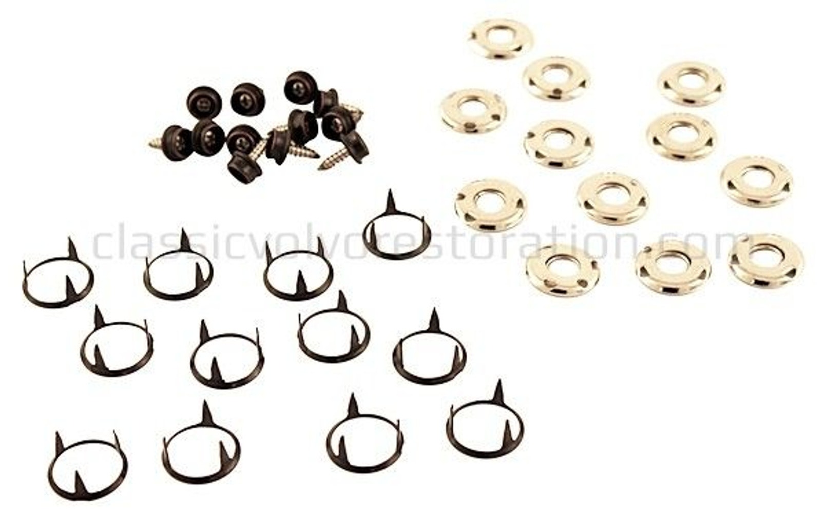 Monteringssæt trykknapper måtte