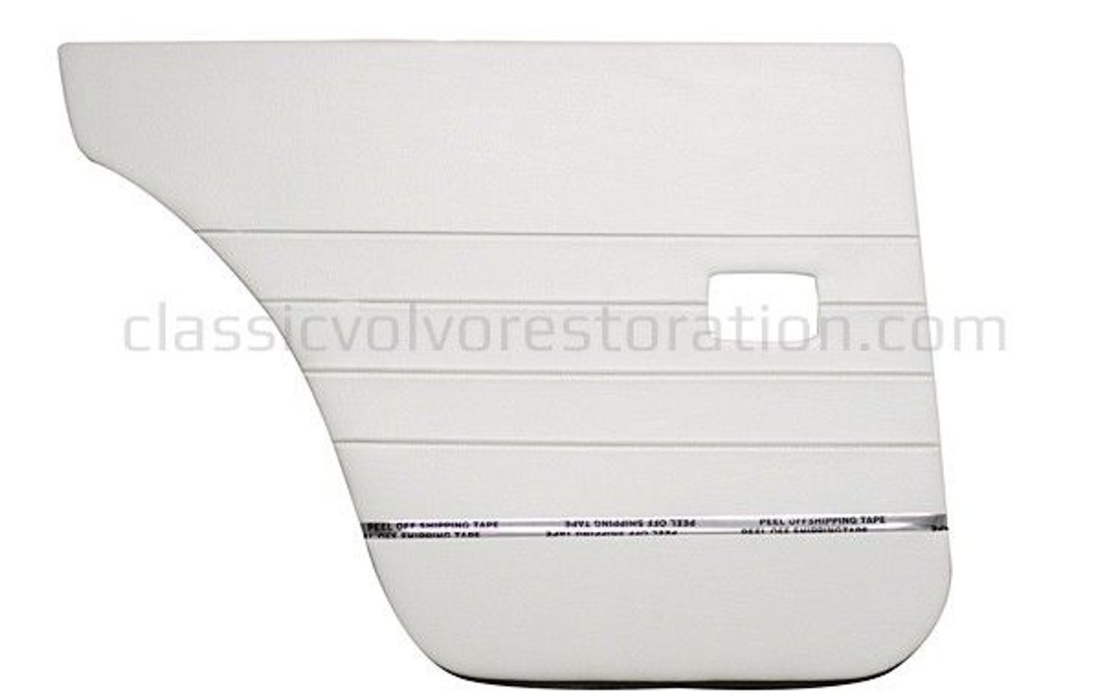 Türverkleidung hinten grau