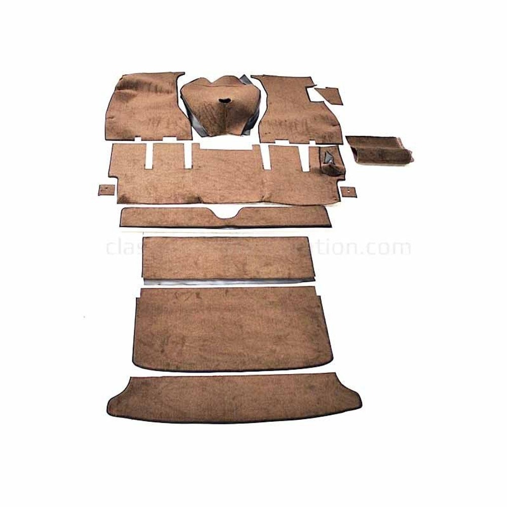 Måttesæt brun/sort højrestyret