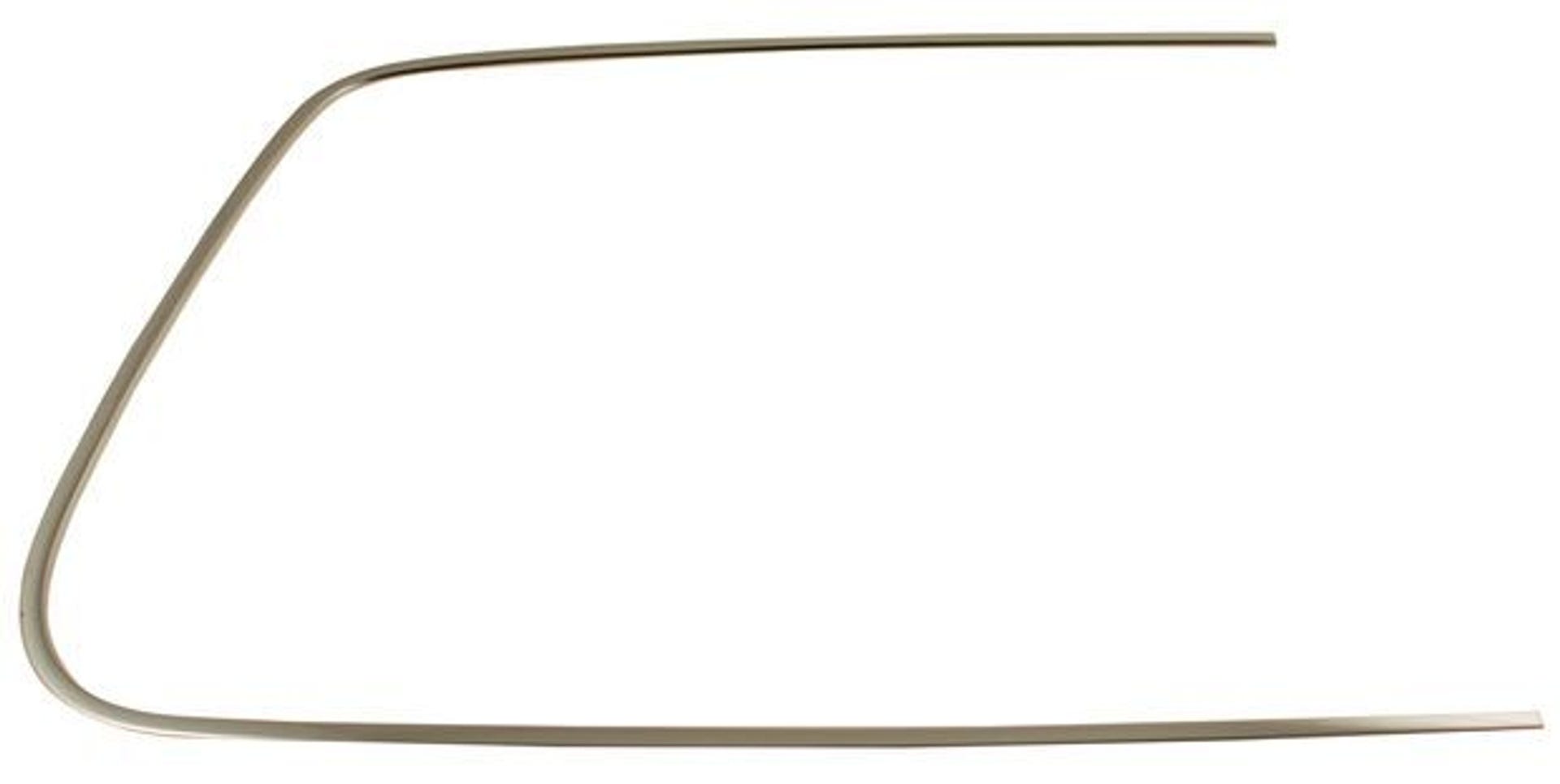 Prydnadslist baklucka till Volvo 240, 245, 245 1986-90, blank, vänster