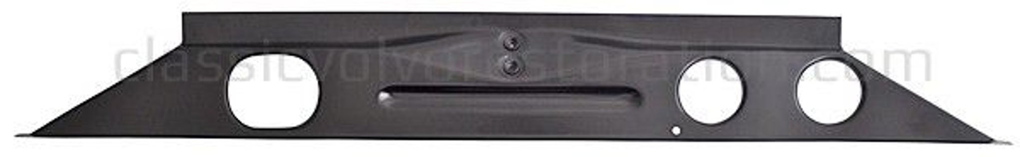 Bagstykke indvendigt sedan