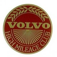 Aufkleber Volvo High Mileage Club