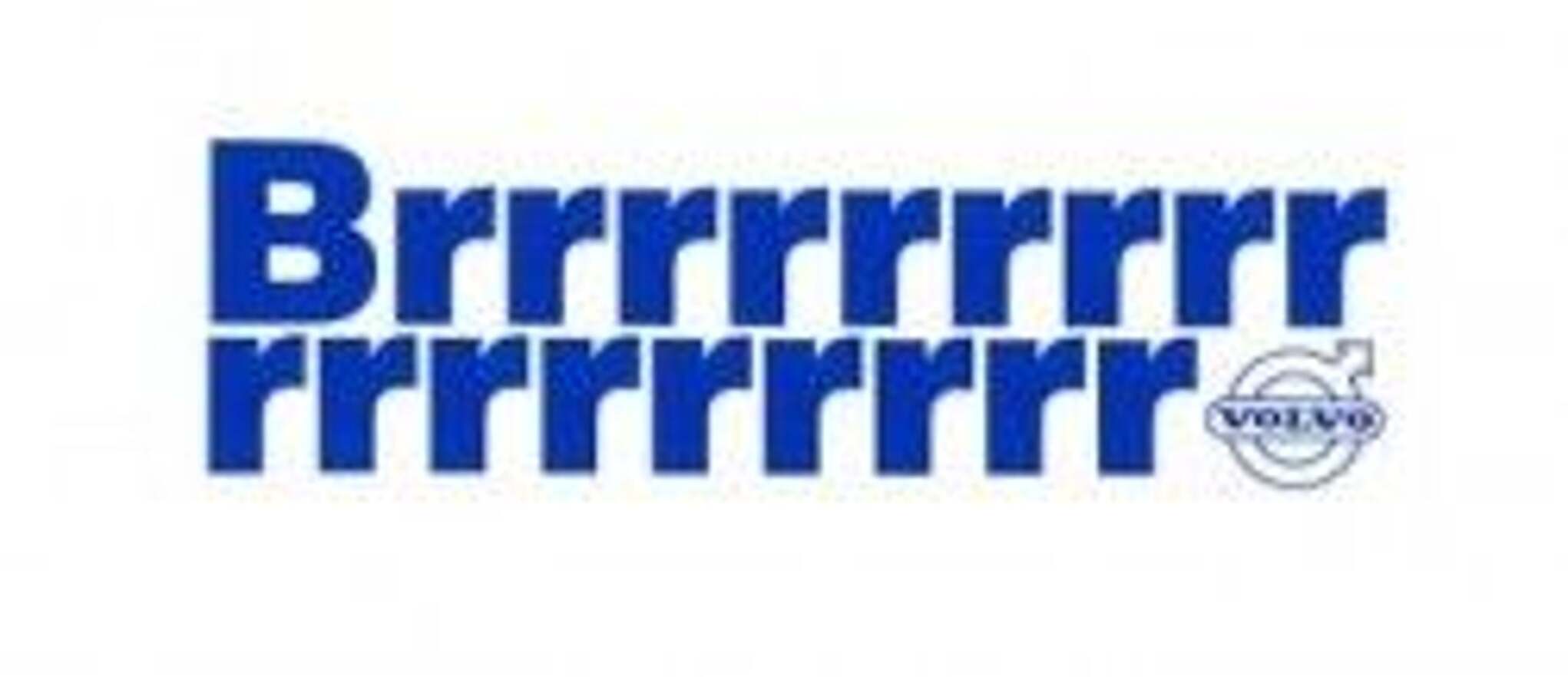 Decal Volvo klimaanlæg Brrrrr...