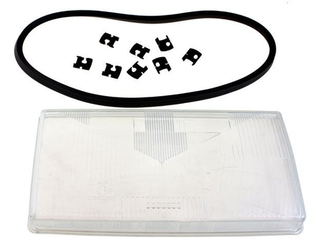 Forlygteglas uden tågelygte Volvo 740 90- RH