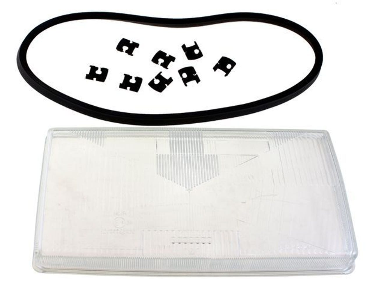 Optique de phare sans feu antibrouillard pour Volvo 740 (à partir de 1990), côté droit