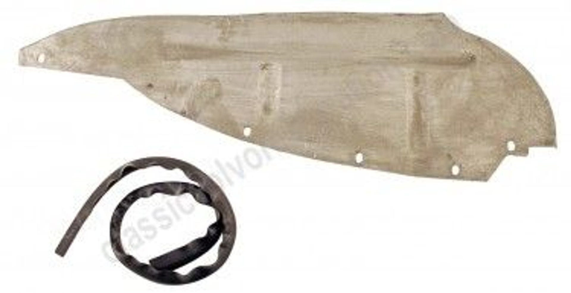 Kotflügel (Innenkotflügel mit Zierleiste) für Volvo 1800, 1800E, 1800ES, links