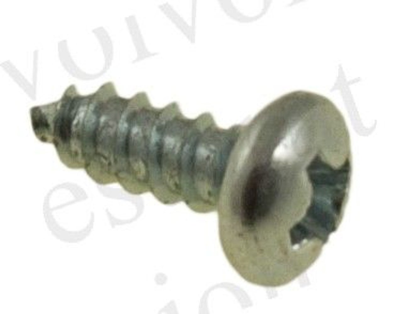 Skrue kryds rund hoved B10X16