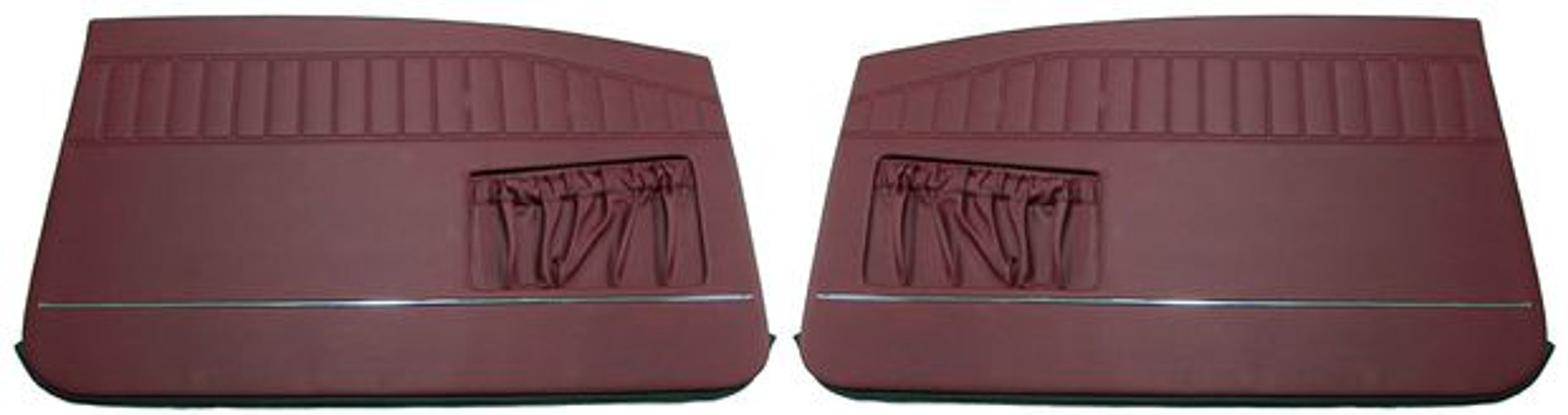 Volvo Amazon door panel 2 Door 1967-1968 red Front