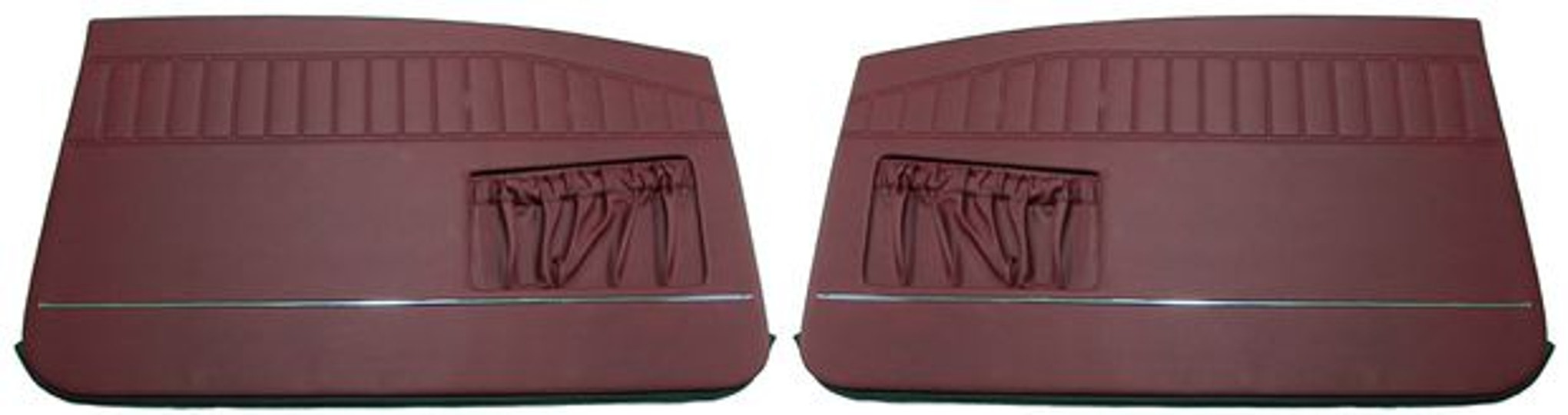 Volvo Amazon door panel 2 Door 1967-1968 red Front