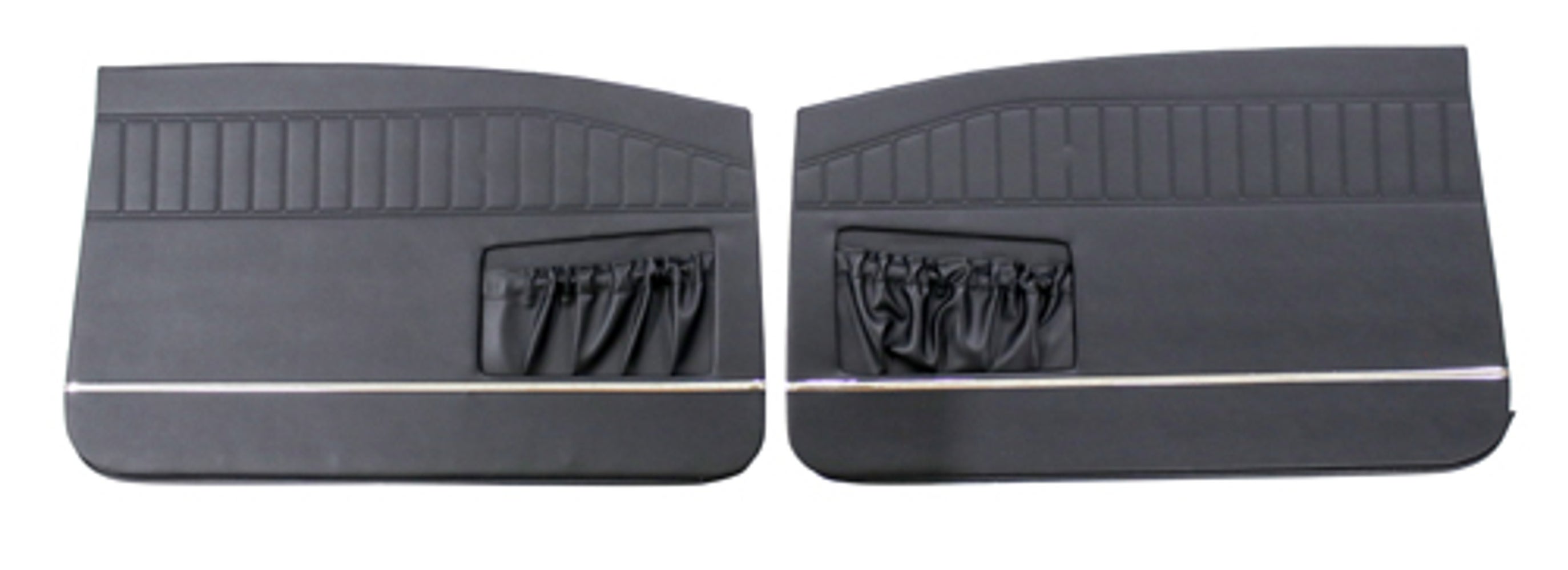 Panneau de porte av. chromé