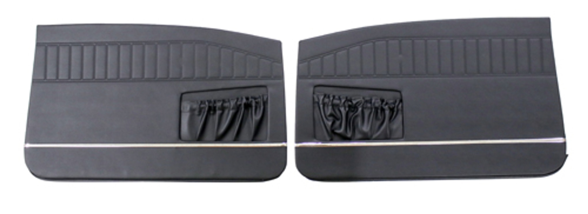 Panneau de porte av. chromé