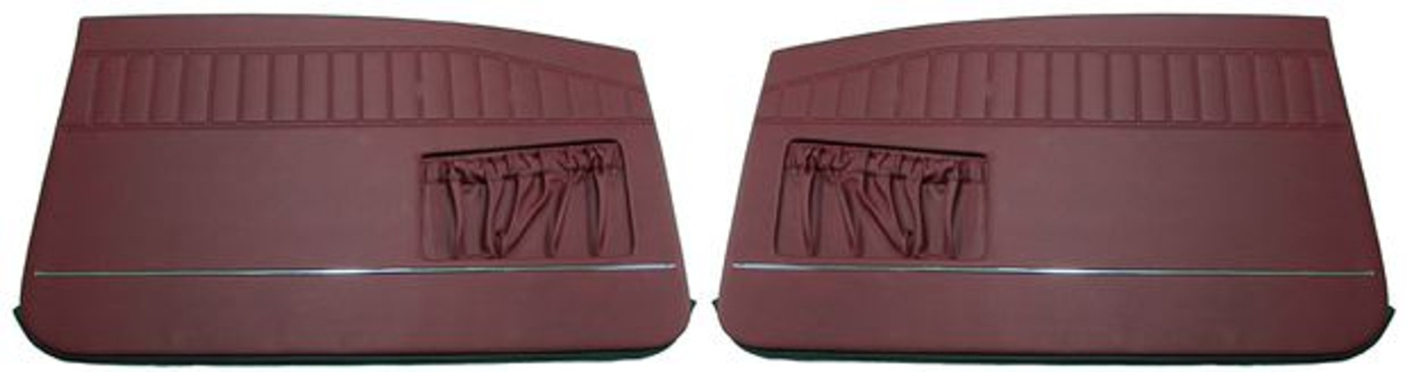 Volvo Amazon dørpanel 2 dørs 1967-1968 rødt foran