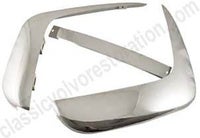 Stoßstangensatz hinten Edelstahl