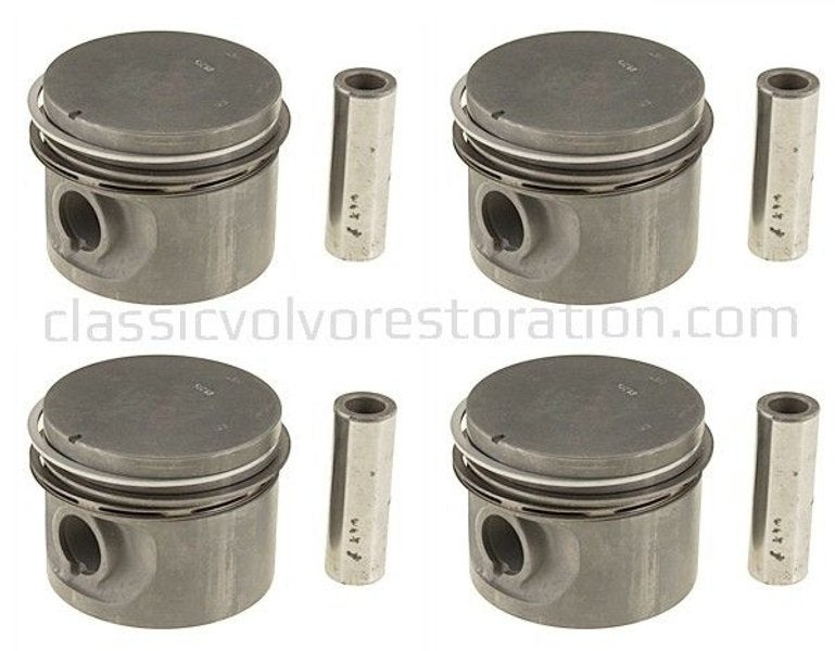 Zuigerset m/ringen 0,015"