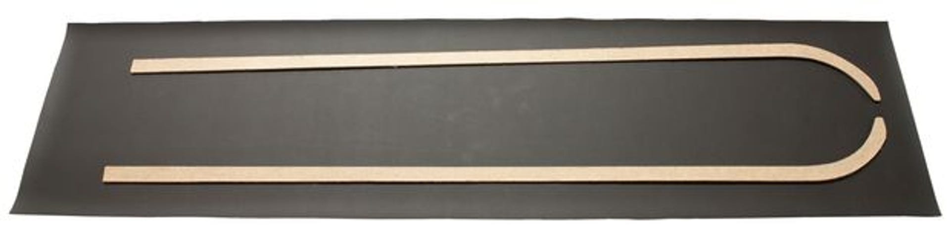 Paneler B-stolpe for Volvo PV544 1965, svarte