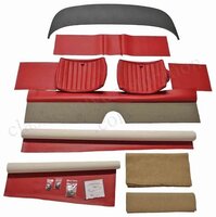 Rücksitzsatz Volvo 1800 1961-62 rot