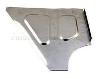 Blech unter Rücksitz Links