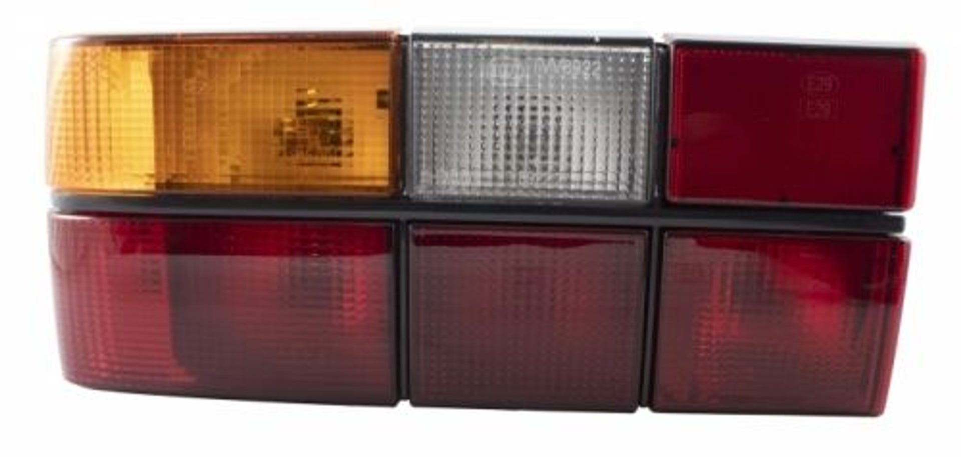Rücklichtglas für Volvo 740, 760, Baujahre 1983–89, schwarz, links