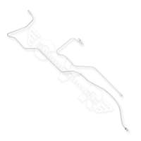 Bremsleitungen Hinterachse Volvo Amazon 61-66/1800 63-65 LH/RH Spicer