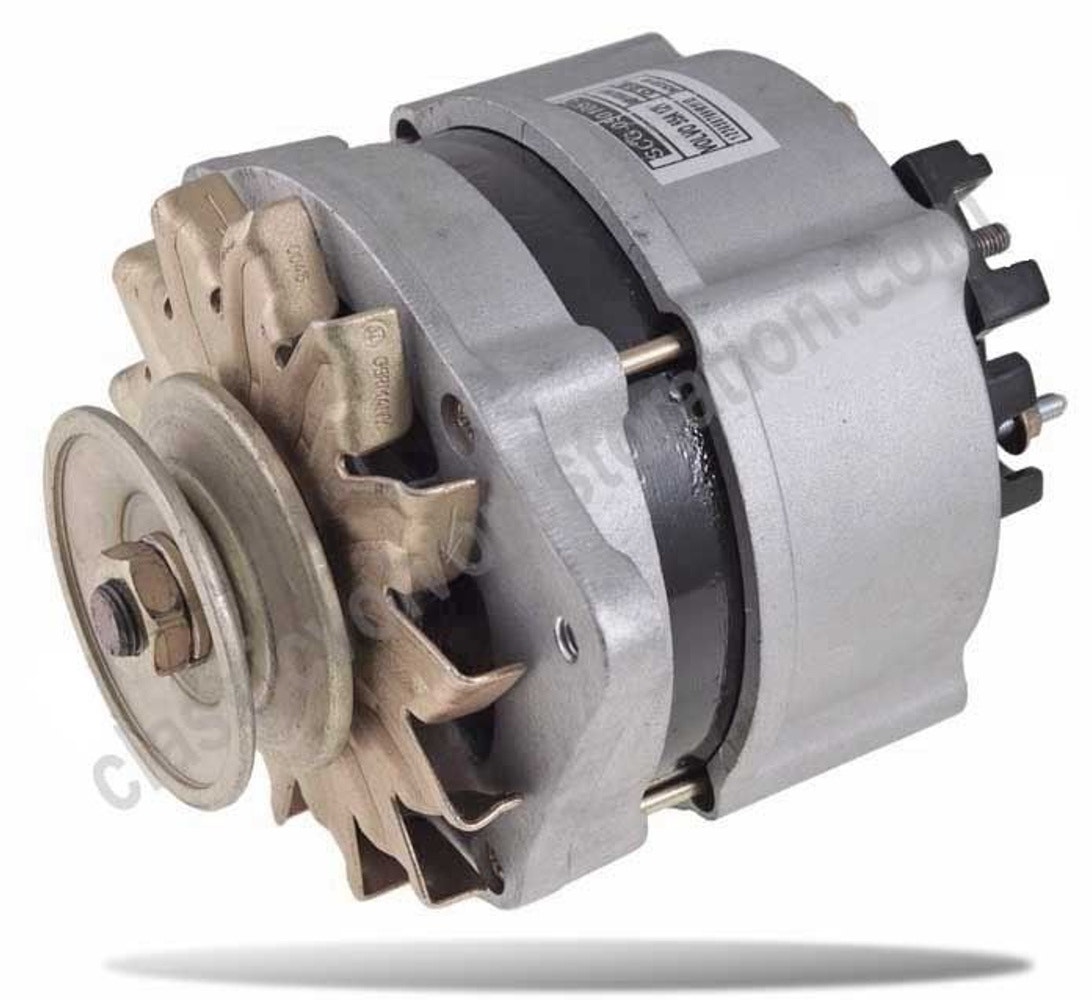 Generator 12V 55A m/indbygget relæ