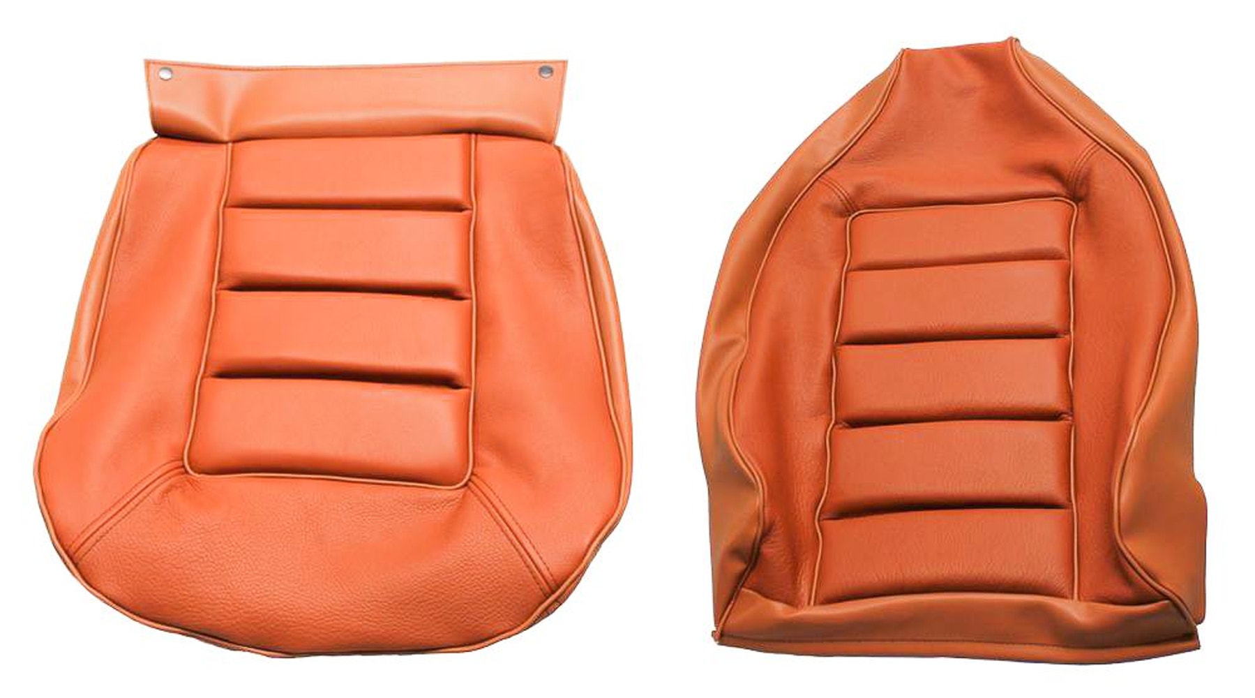 Betræk til forsæde Volvo 1800ES 1973 brun læder