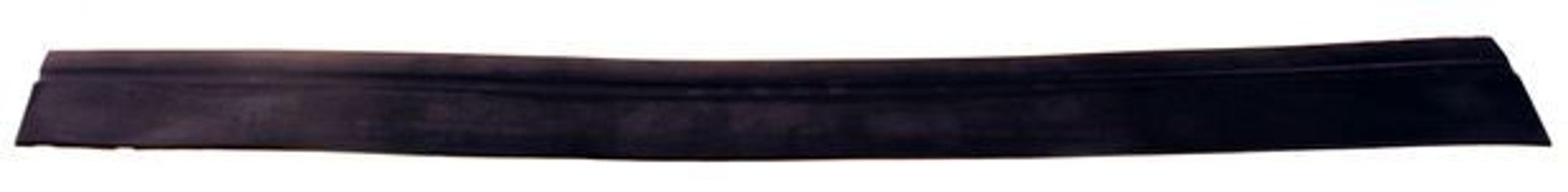 Baguette décorative noire droite