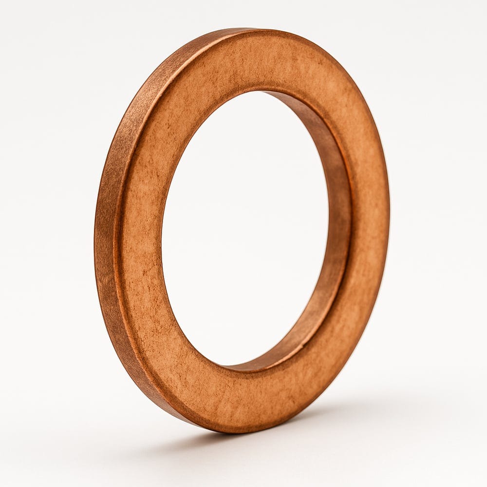 Kuparialuslevy 10,3x15,7x0,8 mm Volvo PV444, PV544, Duett, Amazon, Amazon Kombi, 1800 -malleihin — bild 2 av 2