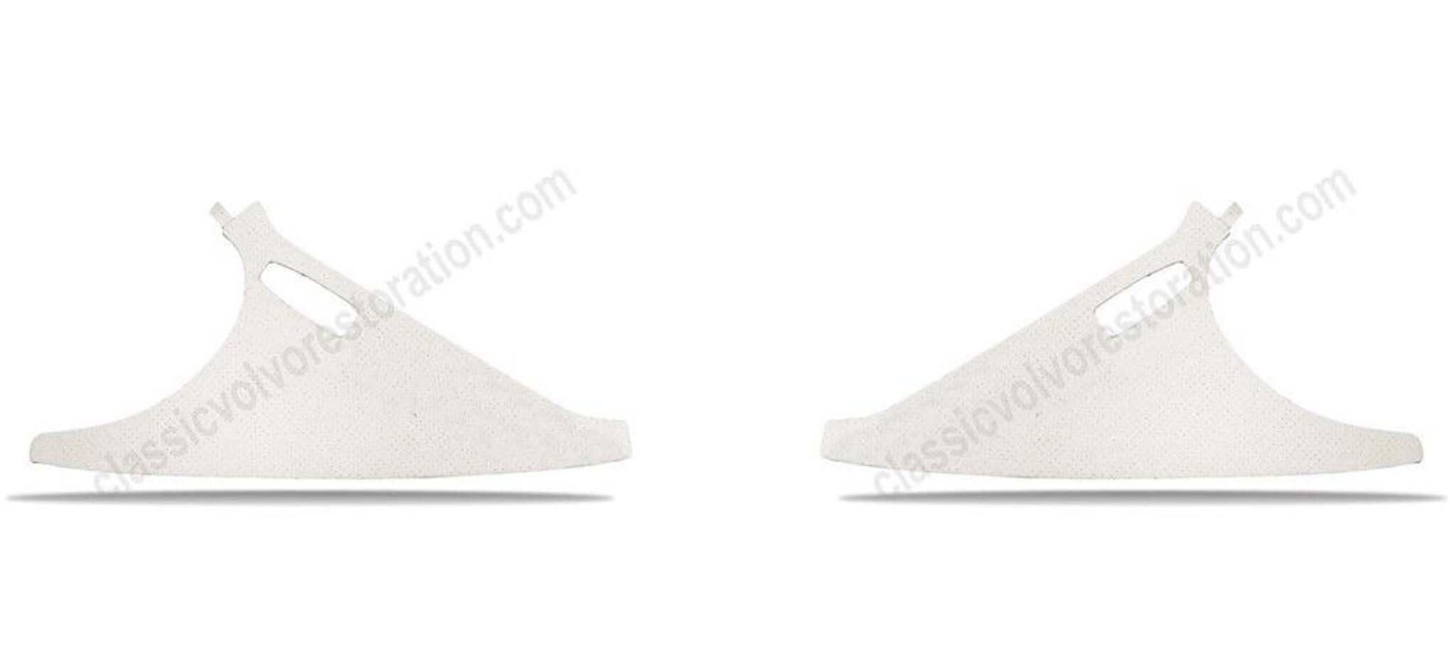 Panel C/D-stolpe hvid