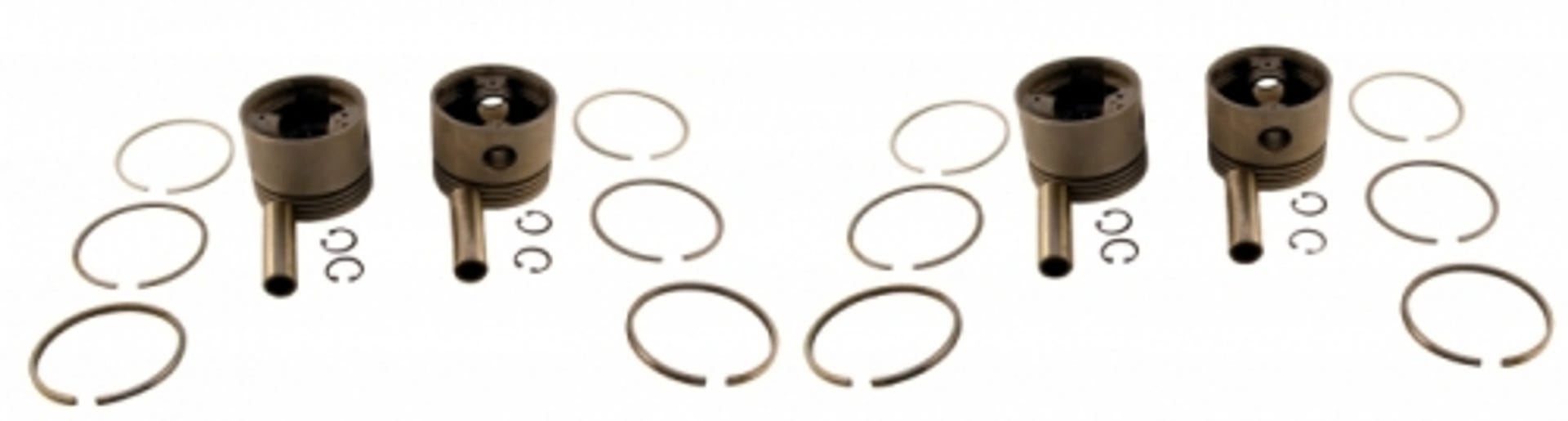 Piston set with rings for Volvo B18 0.060"