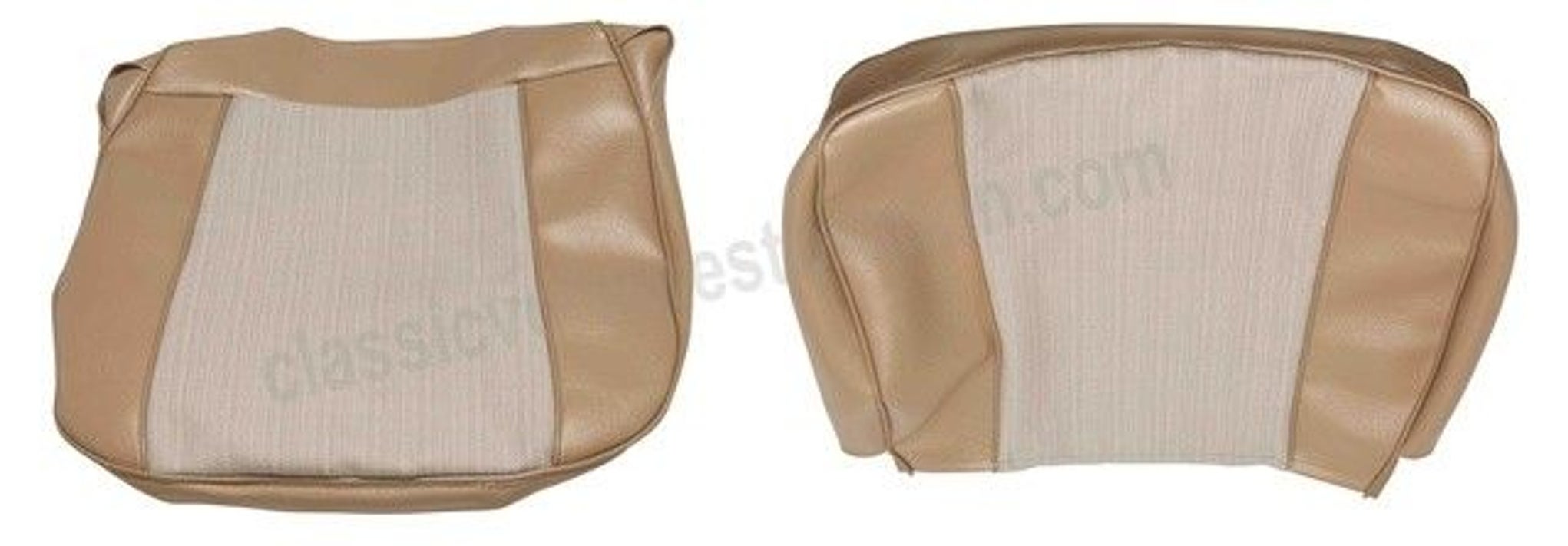 Cover front seat light brown