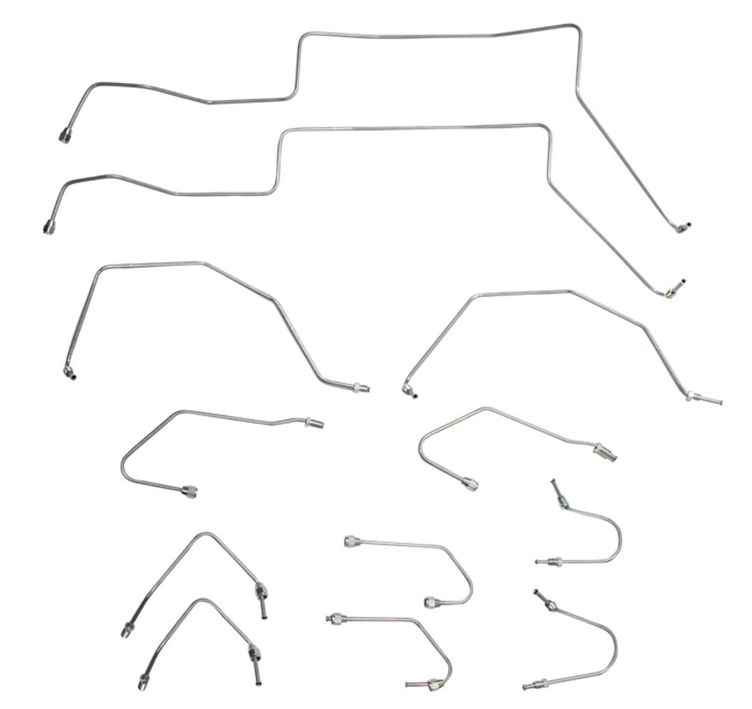 Bremseledningssæt Foran Volvo 1800 1969-73 LHD