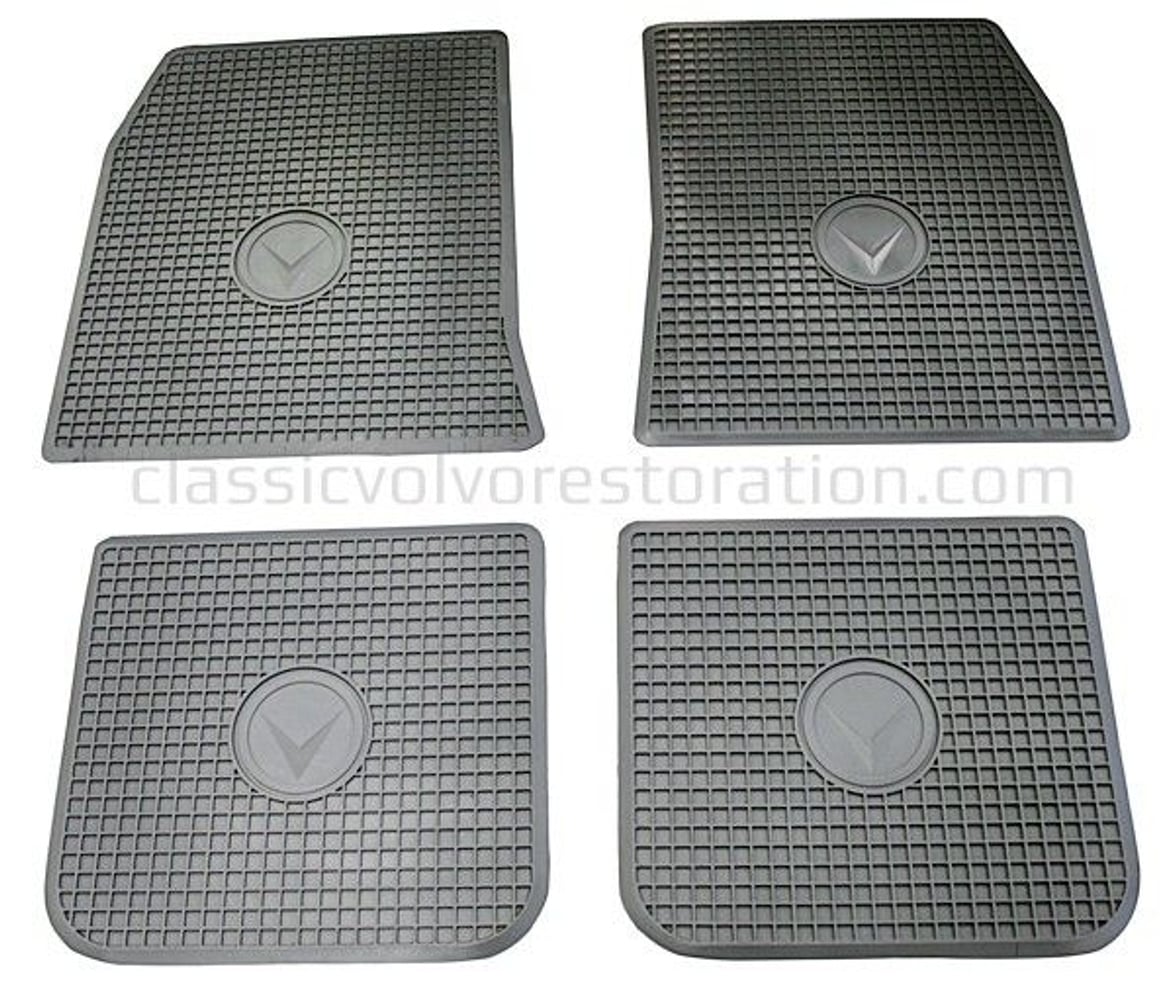 Måttesæt gummi grå