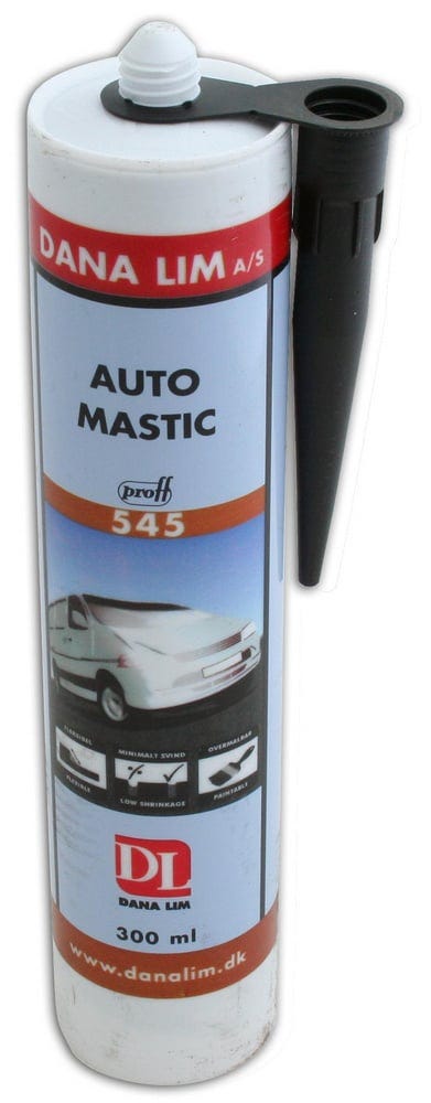 Mastic pour vitre/bande de caoutchouc