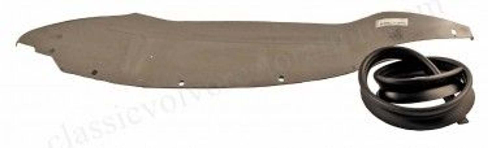 Stænkplade inderskærm m/liste højre