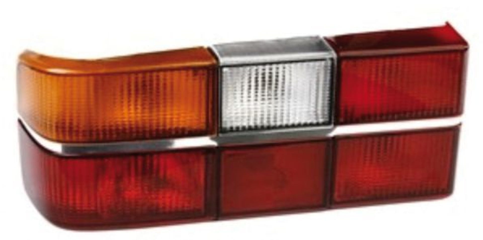 Bakljus till Volvo 244, 1979-89, krom, vänster