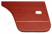 Türverkleidung hinten rot