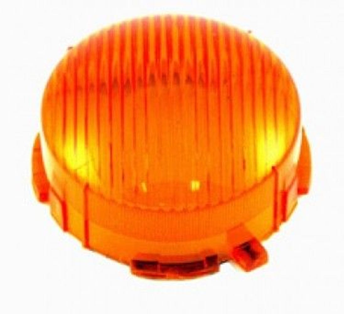 Blinkersglas till Volvo 1800, 1800S, orange