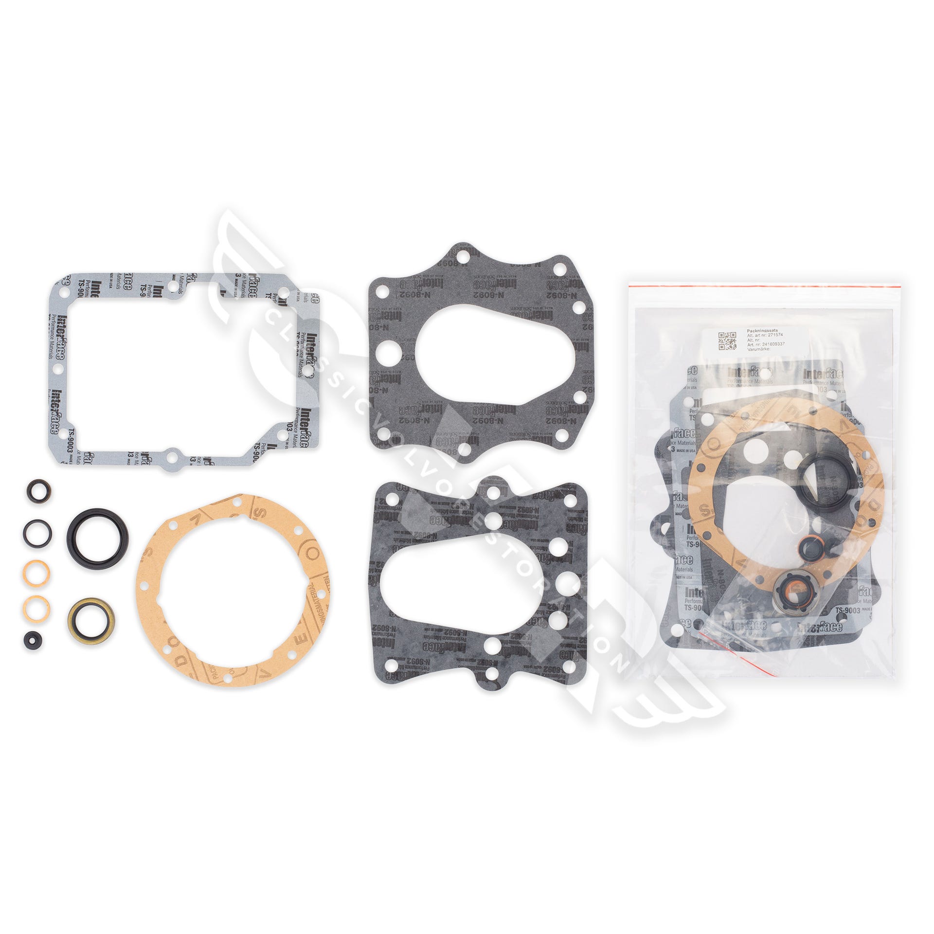 Vaihteiston tiivistesarja M45, M46 Volvo 240, 260, 262, 740, 760, 780, 940, 960, 940 1979- — bild 1 av 2