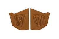 Panel instrumentbræt brun